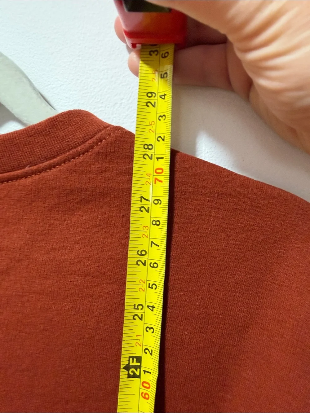 The North Face Men’s Crewneck Sweatshirt Orange Fleece Lined‎ Size Medium Casual